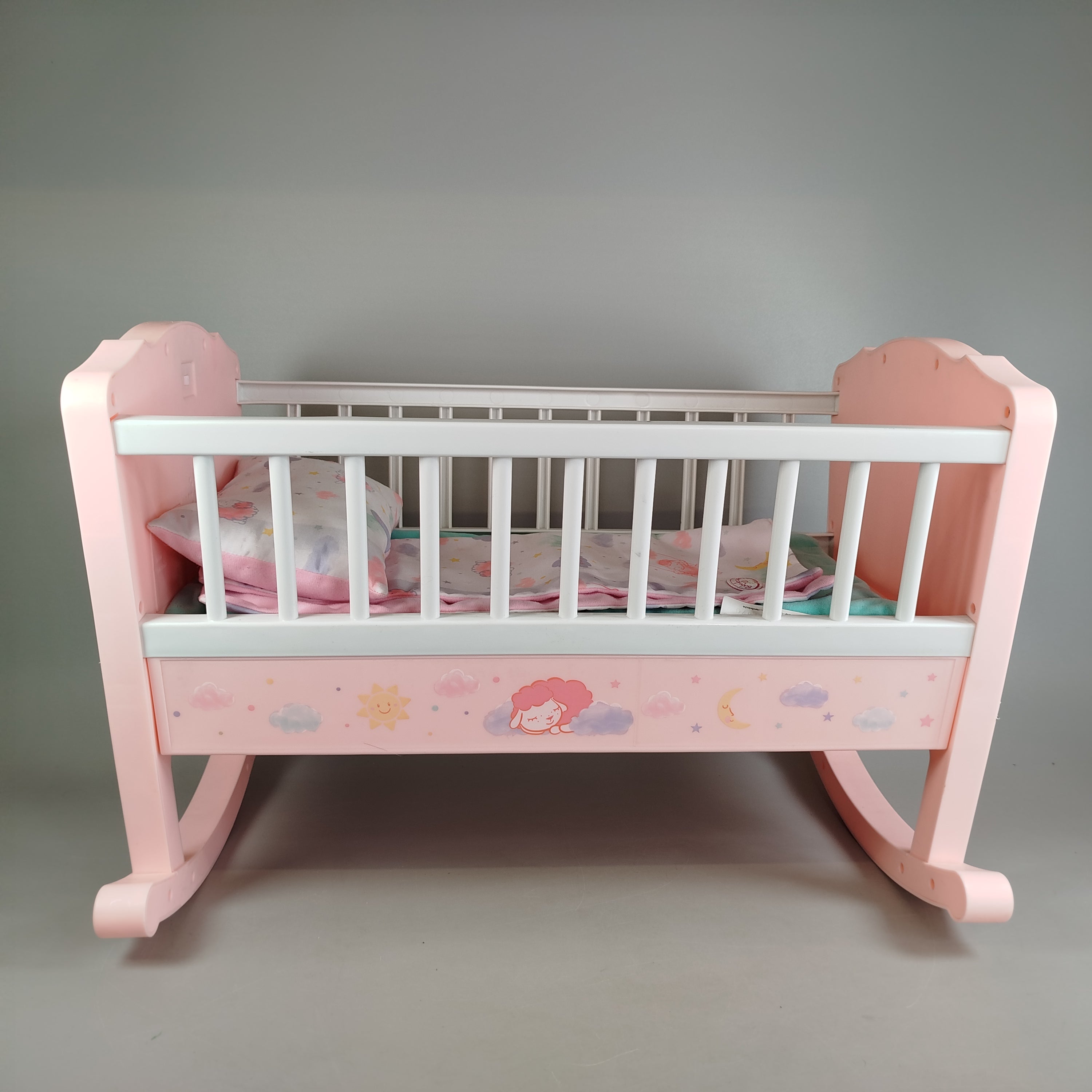 Baby Annabell Puppenwiege mit Schaukelfunktion & Bettset